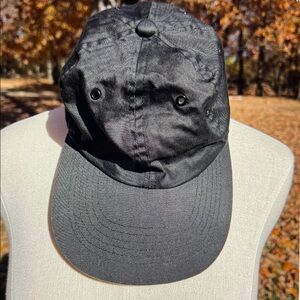 Black Cotton Women’s Cap